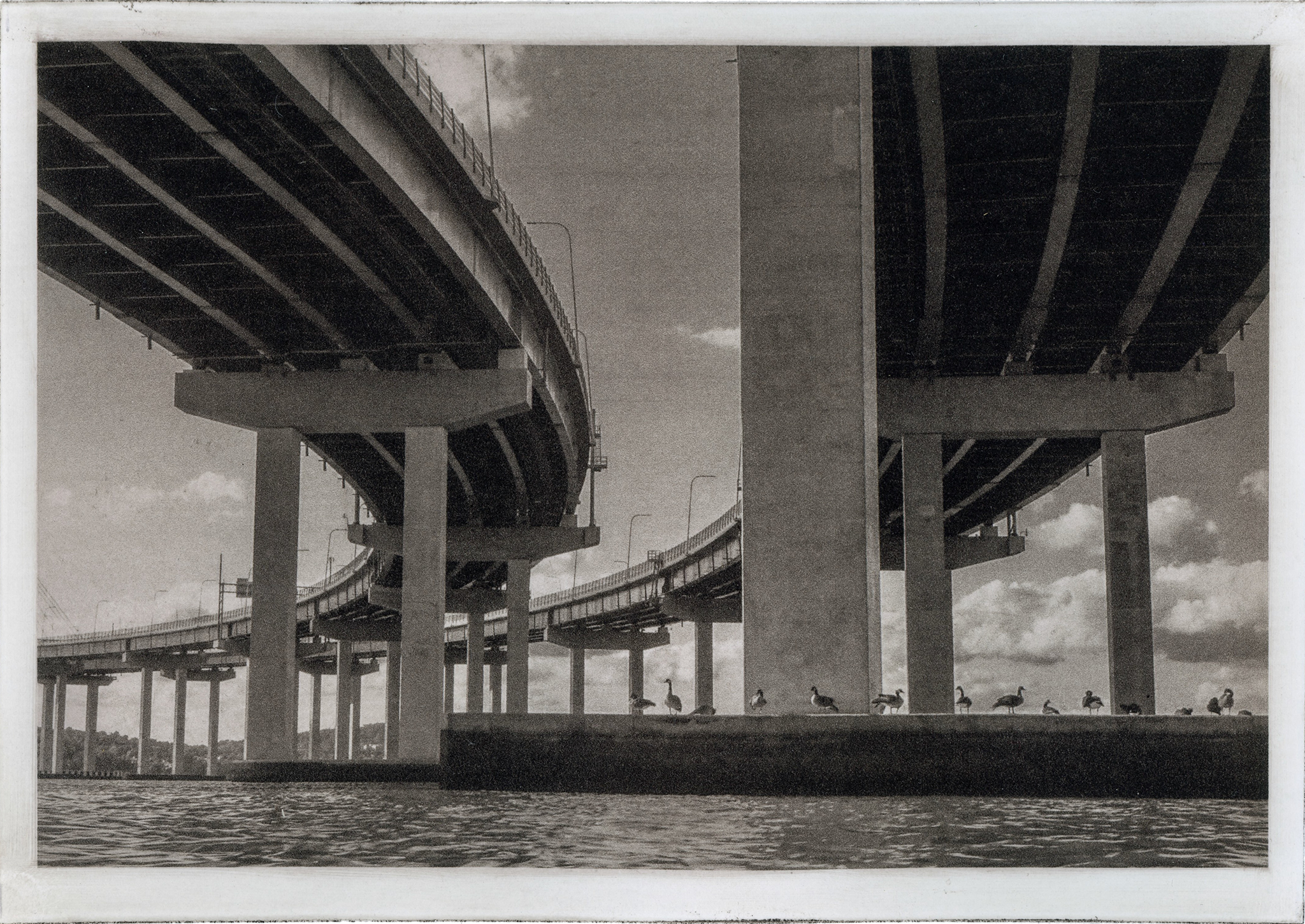 Tappan Zee Bridge - photogravure print 2022